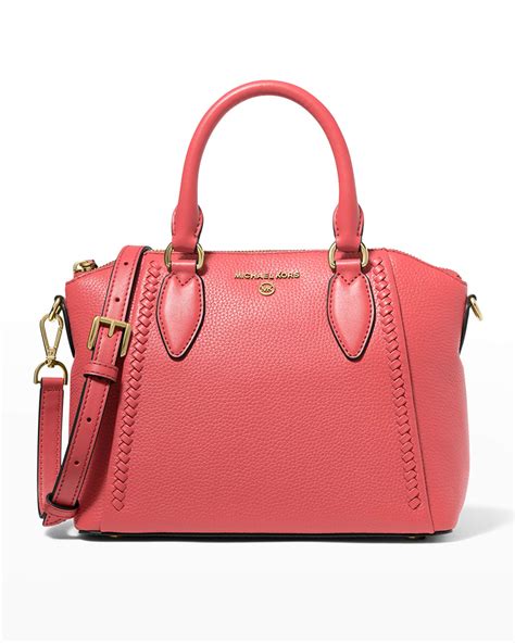 michael kors sienna|Michael Kors sienna leather messenger.